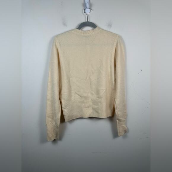 NWT J.Crew Crewneck Sweater with Shoulder Buttons Size Large - Picture 3 of 8